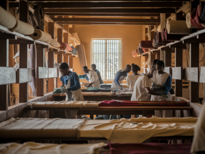How can a cooperative-run conservation lab in accra scale community-led textile preservation into an ethically governed global archive?