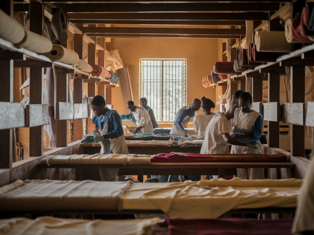 How can a cooperative-run conservation lab in accra scale community-led textile preservation into an ethically governed global archive?