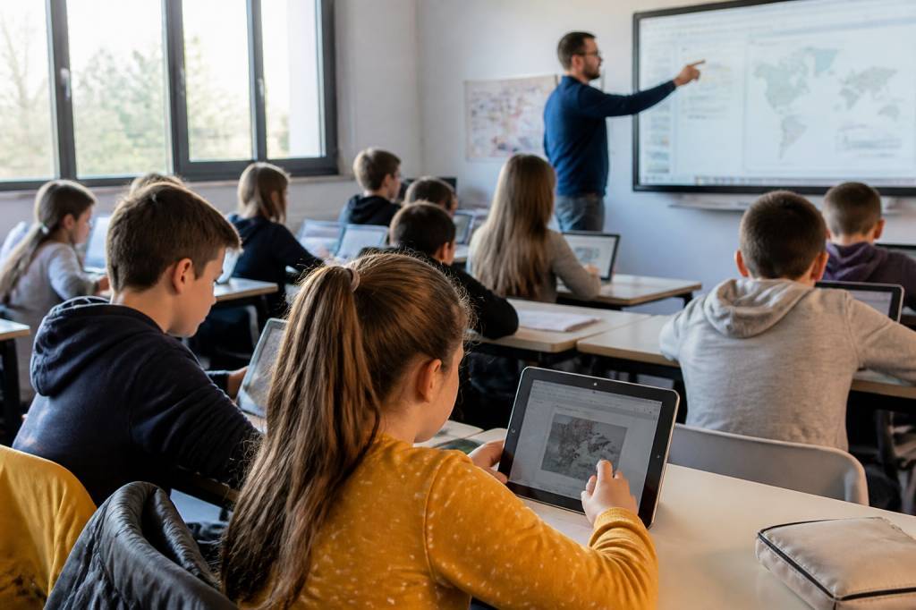 How technology is changing french schools