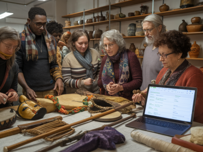 Can a community-led cataloging app like archivebridge stop looting of ritual objects?