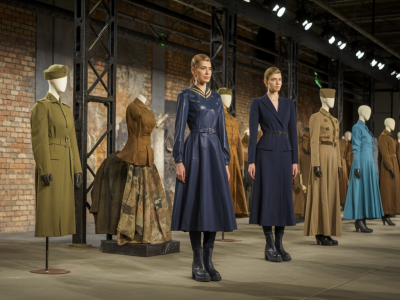 How contemporary fashion designers mine archival uniforms without erasing labor histories